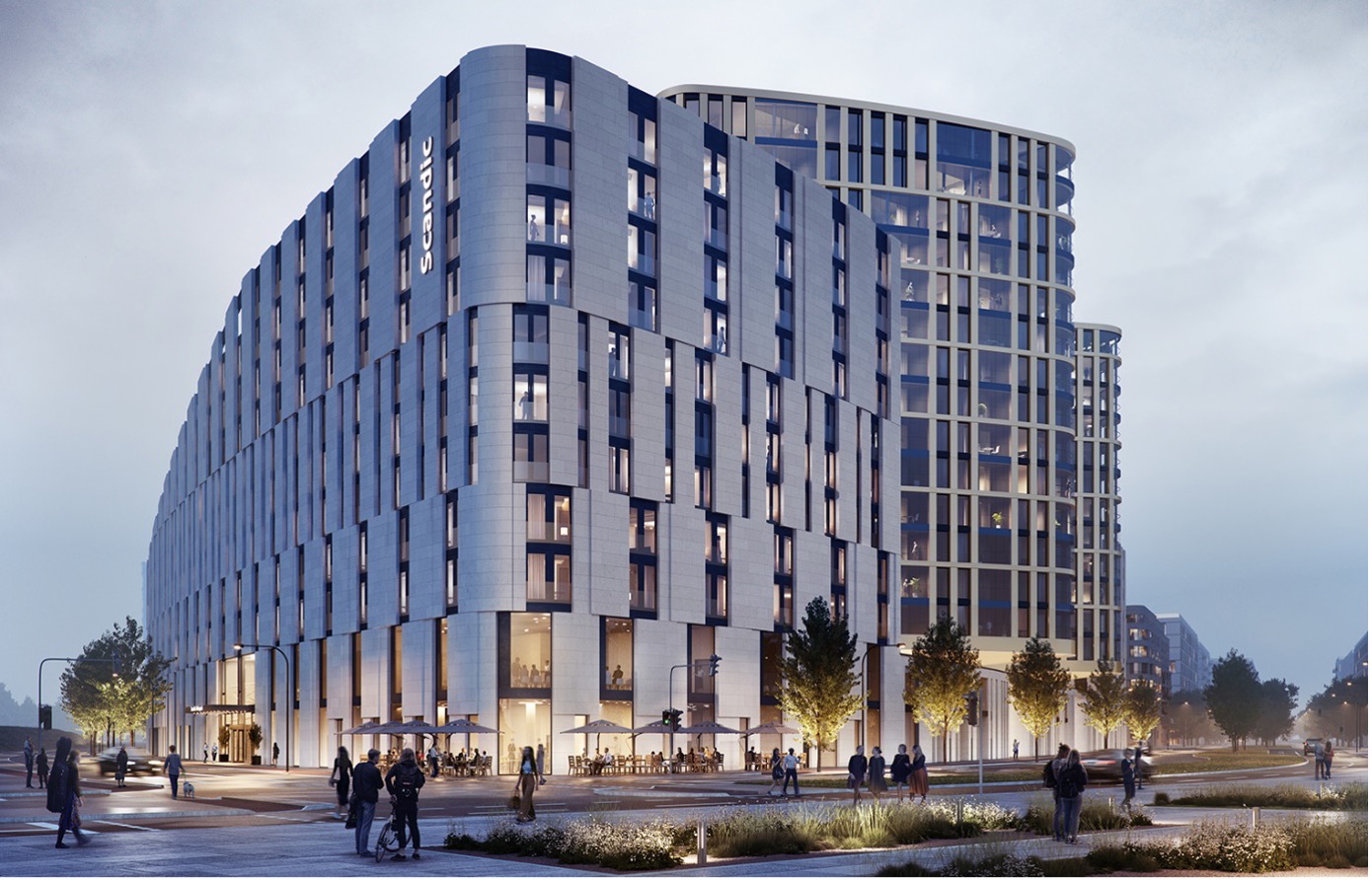 Bauwesen Hotel Scandic Frankfurt | Referenz von Meta Bau GmbH